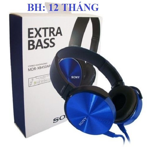 [BH:12 THÁNG] TAI NGHE CHỤP TAI MDR-XB450 EXTRA BASS SIÊU HAY