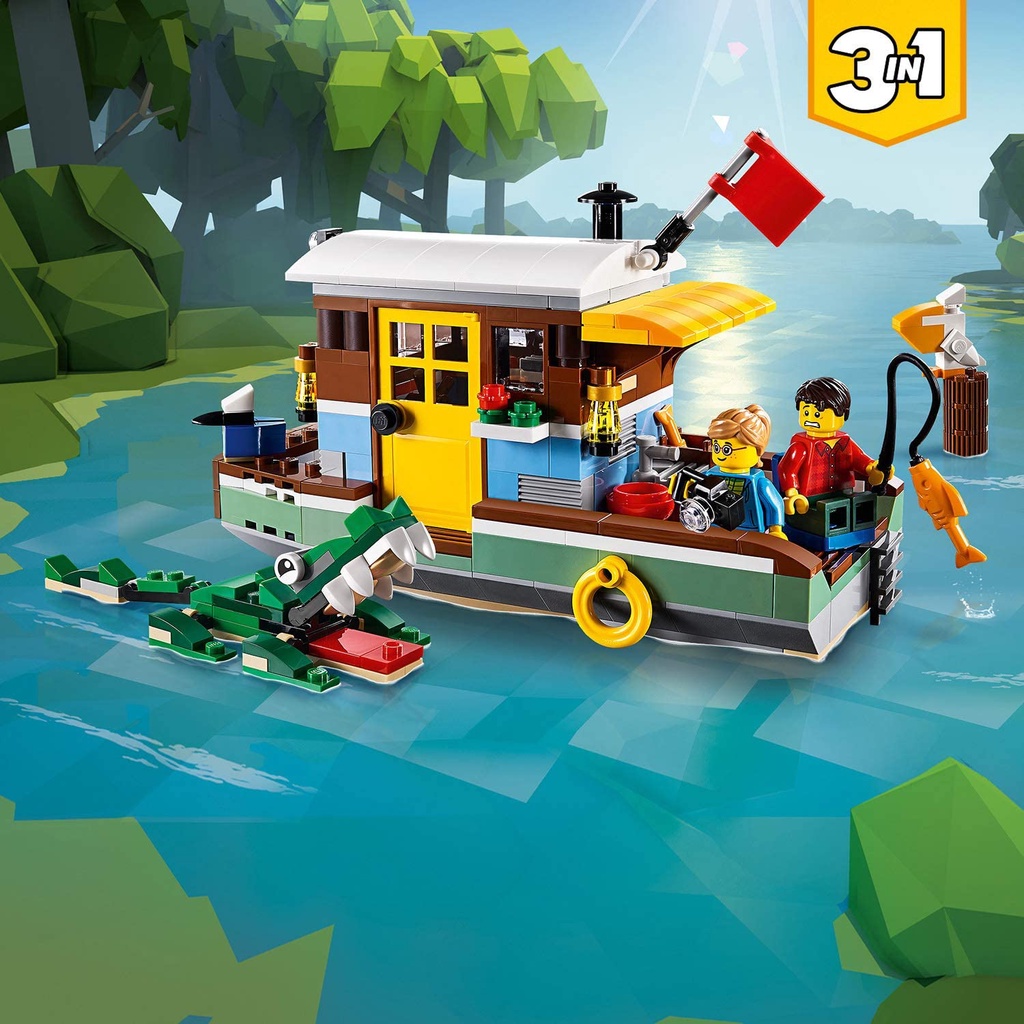 Đồ chơi LEGO Creator nhà thuyền trên sông 31093