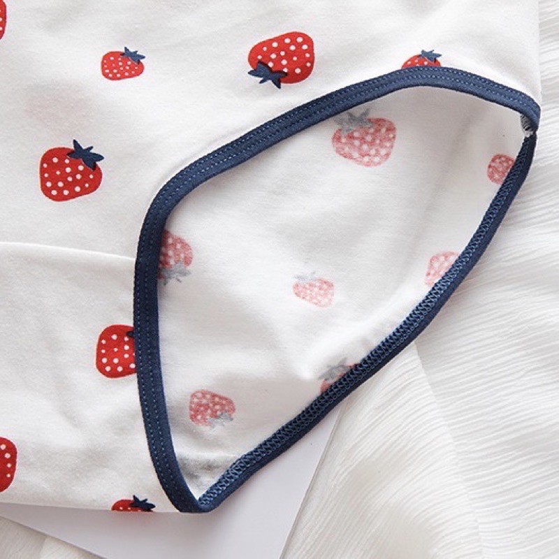 [CHE TÊN 100%] Quần Chíp Dâu Xanh LA13 Quần Lót Nữ Cute Chất Cotton Quảng Châu Cao Cấp Sexy Xịn Đẹp La.an Store | BigBuy360 - bigbuy360.vn