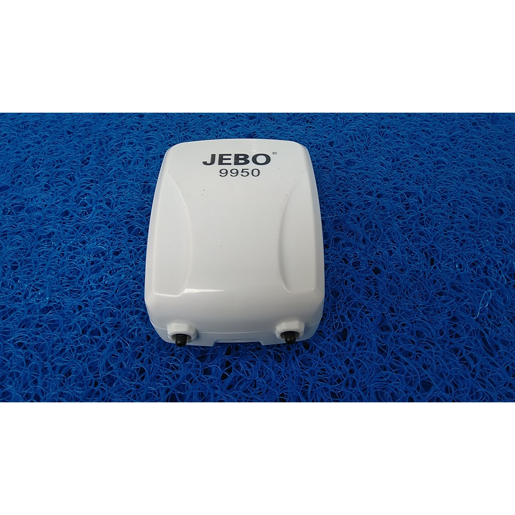 Máy sủi khí tích điện JEBO 9950 dùng cho hồ cá.