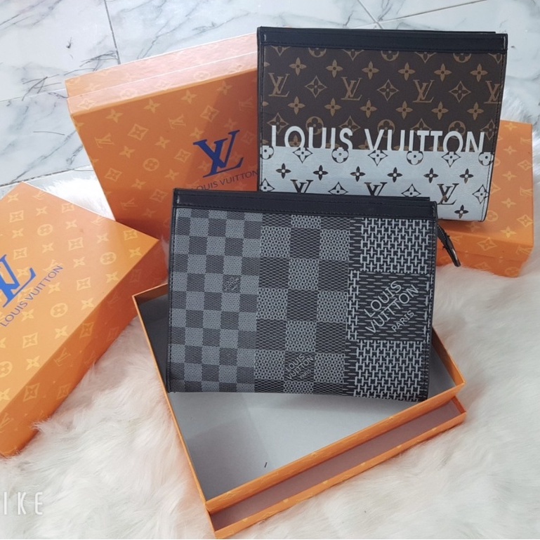 Ví cầm tay - Ví dự tiệc - Cluth hàng Fullbox nam nữ có thể sử dụng