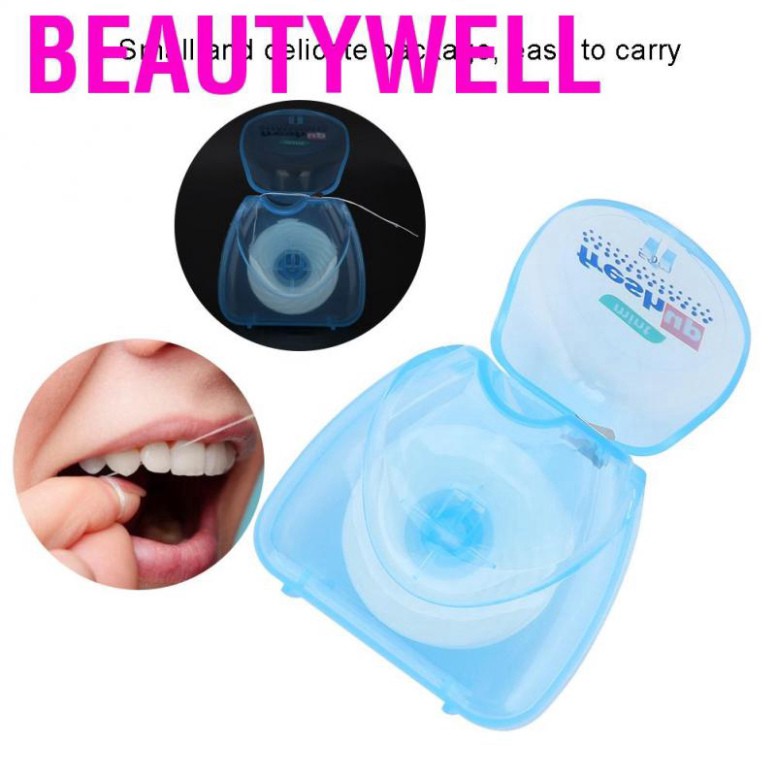 Giảm 73% Hộp chỉ nha khoa Beautywell 50 m  bạc hà làm sạch răng , Giá gốc 26000đ - 2G111