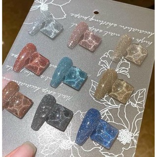 Set nhũ flash Vendeeni sơn gel nhũ kim tuyến siêu sáng