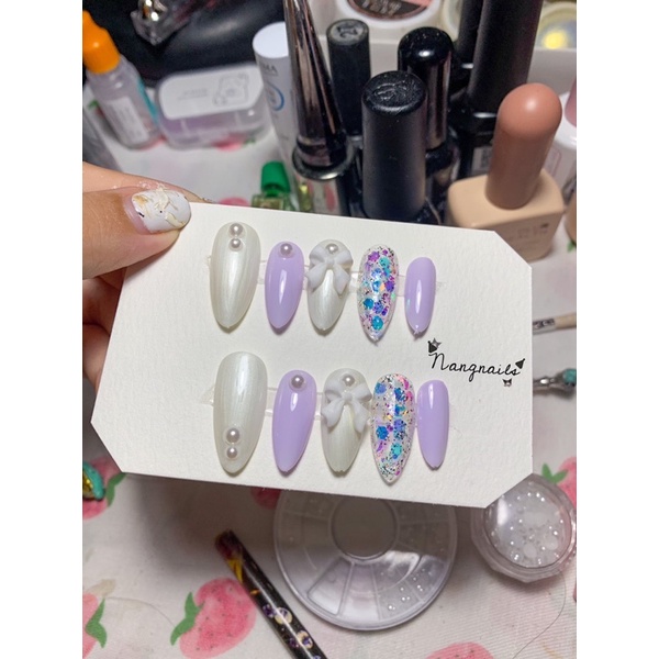NAILBOX MÓNG ÚP THIẾT KẾ - KÈM THEO DŨA VÀ KEO GẮN