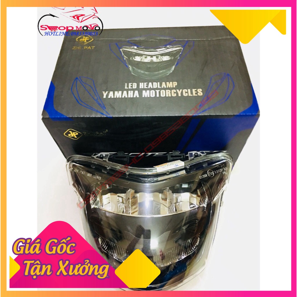Pha LED 2 tầng Ex150 sporty ver2 chính hãng ZHIPAT (Ảnh Sp thật)