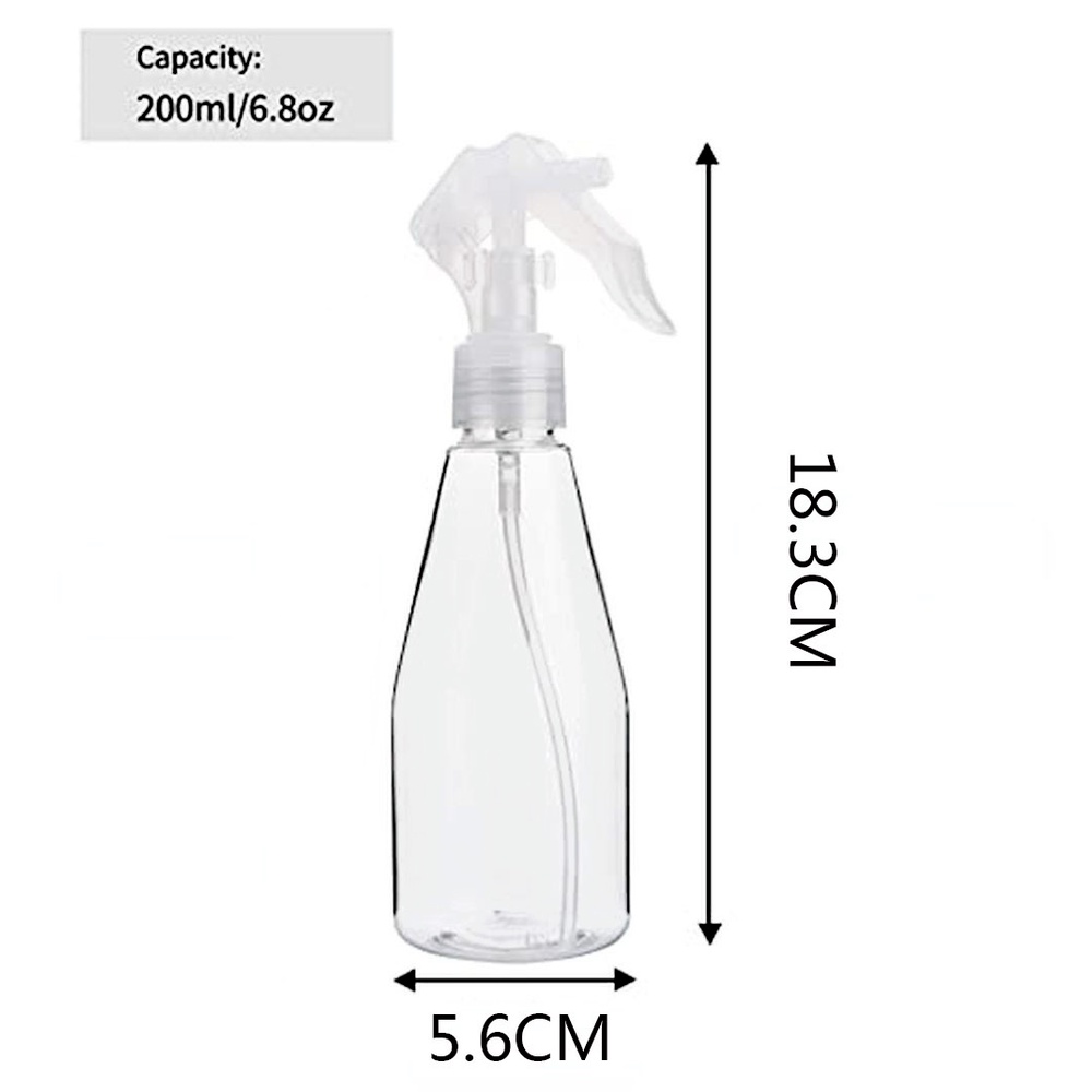 Bình xịt nước trong suốt dung tích 150/200ml tiện dụng