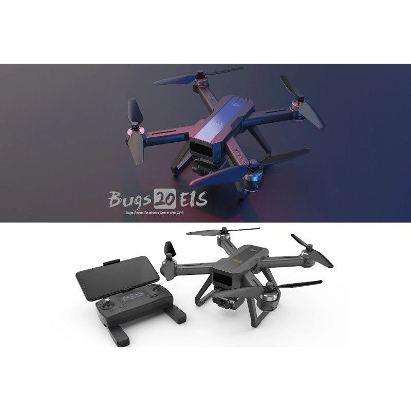Flycam mjx Bug 4 quay phim 4k chống rung pin 25 phút