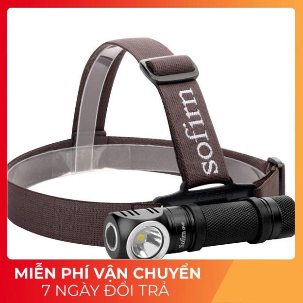 Đèn pin đa năng đội đầu SOFIRN SP40 sáng 1200lm tầm chiếu xa 136m LED CREE XPL sạc Miccro USB pin 18650