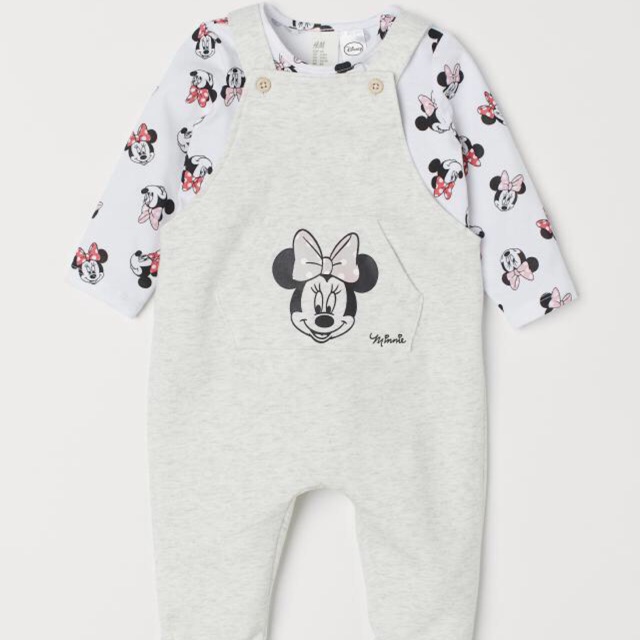 Set yếm Minnie bé gái
