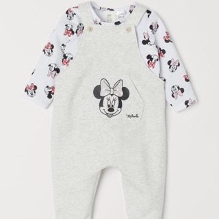 Set yếm Minnie bé gái