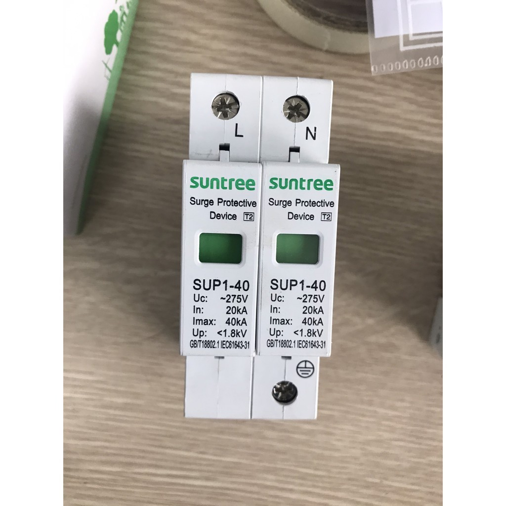 Chống sét AC 2P 275VAC hàng chất lượng cao dùng trong SOLAR
