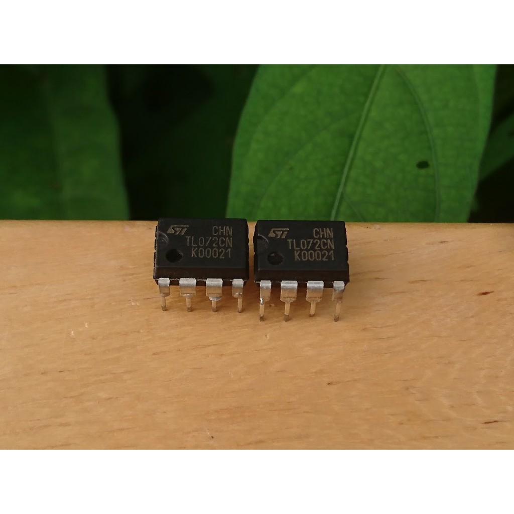 OpAmp đôi JFET input TL072 TL072CN (tháo máy)