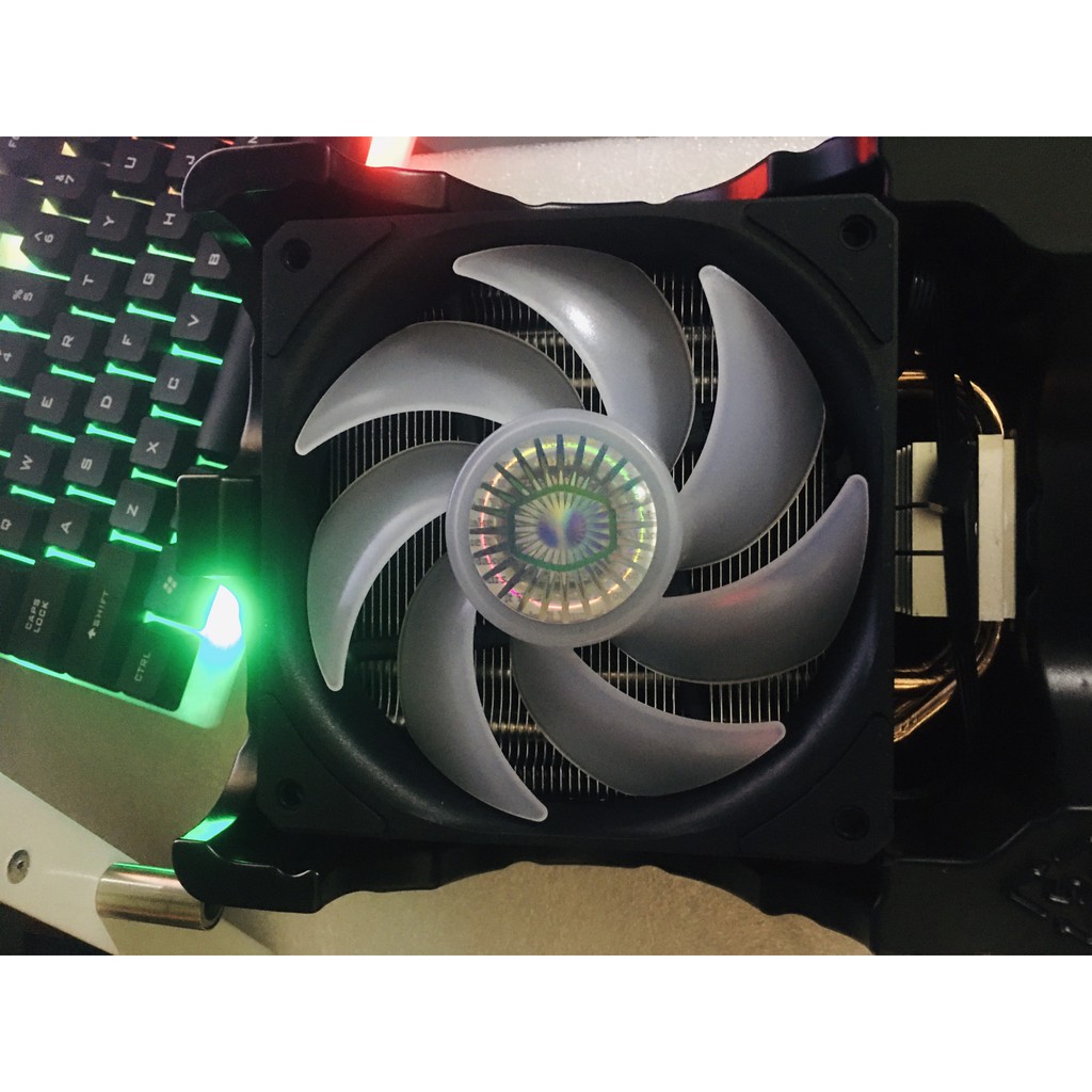 CoolerMaster T400i Thế hệ mới - Tản nhiệt khí CPU - MasterFan (Full Box)