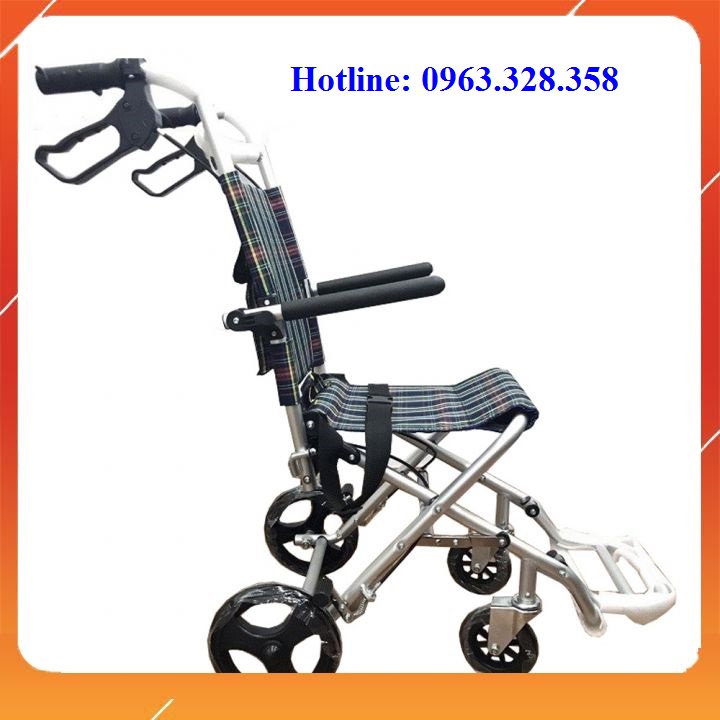 Xe lăn du lịch siêu nhỏ gọn Lucass X12