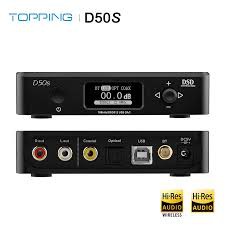 DAC Topping D50S 2021 – Hàng Chính Hãng- Tặng kèm quang Liton_USA + Nguồn 5V2A