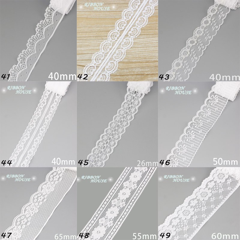 Cuộn Dây Ruy Băng Trắng Dùng Trang Trí Dài 5 Yard Tiện Dụng