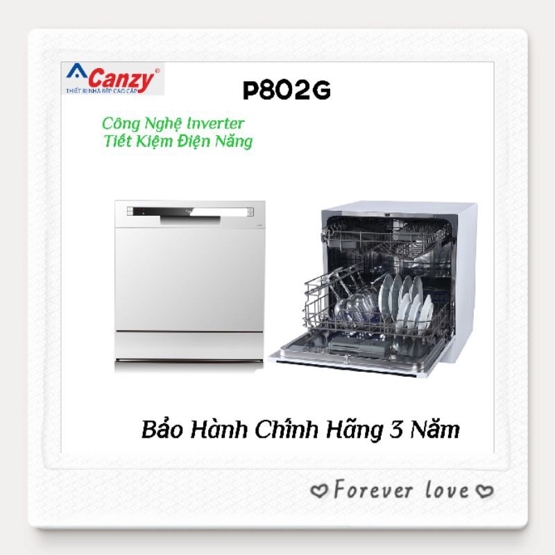 Máy rửa bát Canzy CZ P802G