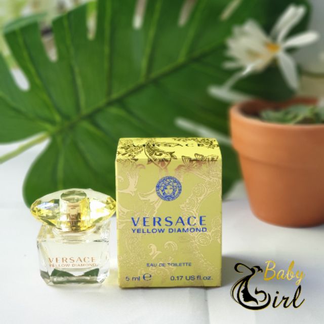 Nước hoa mini nữ Versace Yellow Diamond 5ml