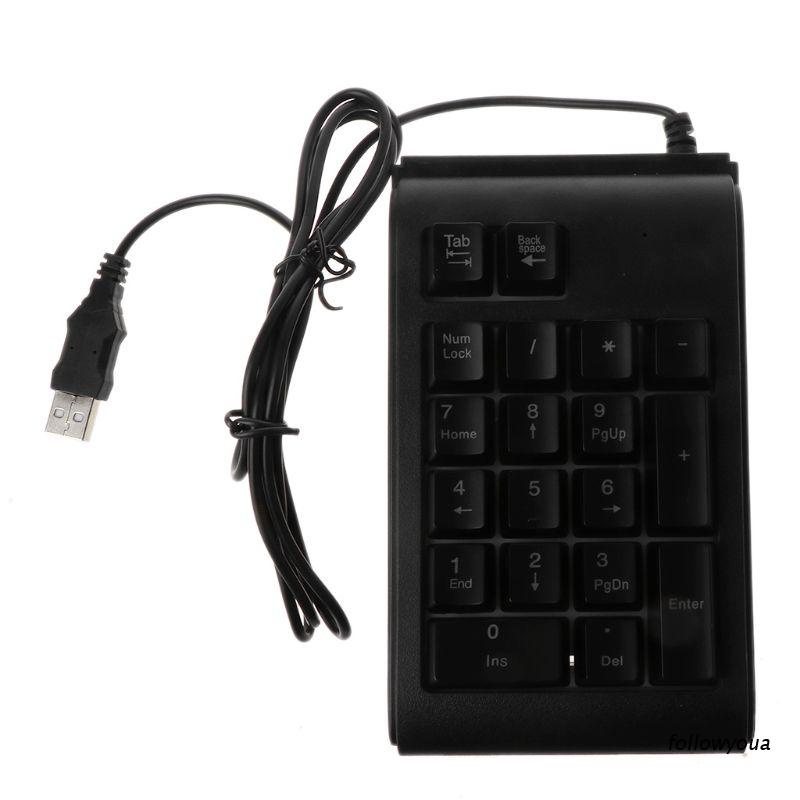 Bàn Phím Số Mini Có Dây USB RGB Chống Thấm Nước Đa Năng Chất Lượng Cao