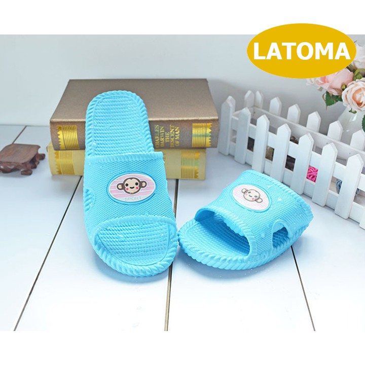 Dép nhựa chống trơn đi trong nhà thời trang Latoma AS2004 (xanh dương)