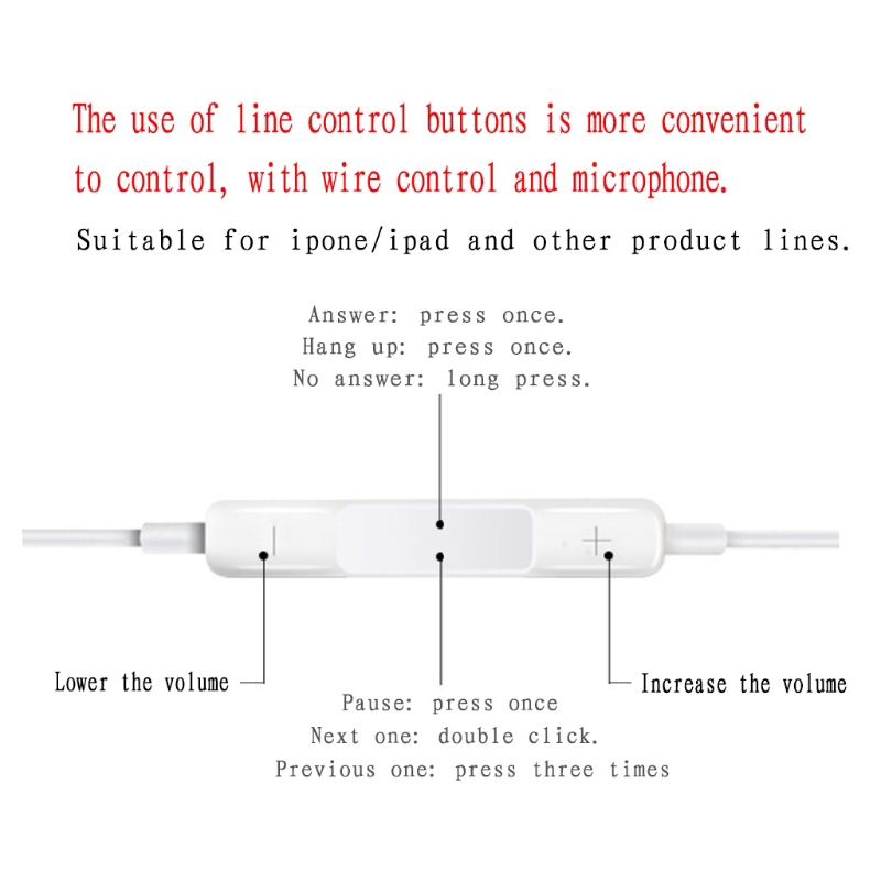 Tai Nghe Nhét Tai Bluetooth Không Dây Gắn Cổng Lightning