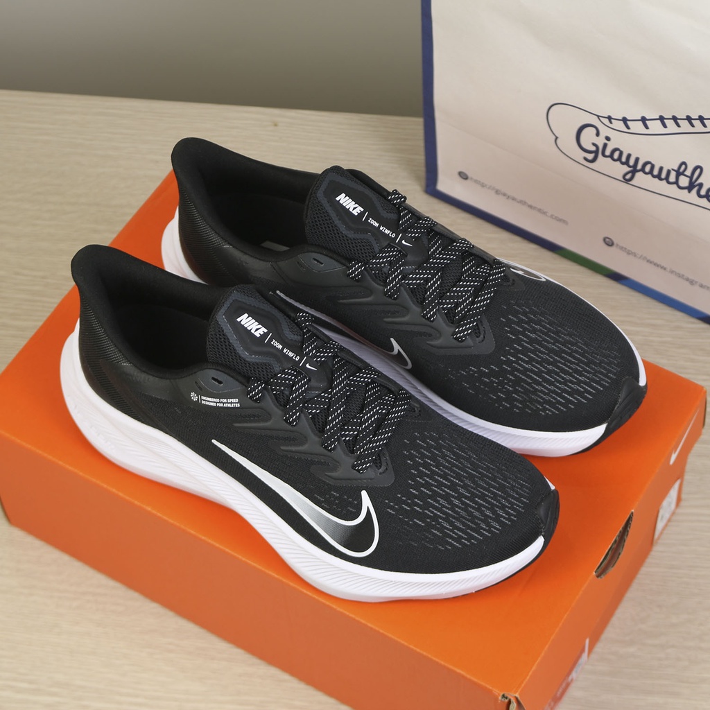 Giày Nữ Chính Hãng Nike Winflo 7 CJ0302 005 Màu Đen