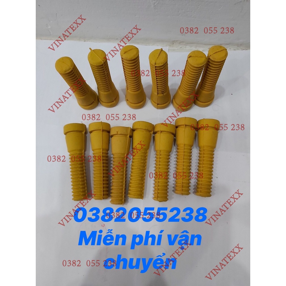 COMBO 30 Núm cao su non máy vặt lông gà số 19 - được làm từ cao su tự nhiên mềm dẻo