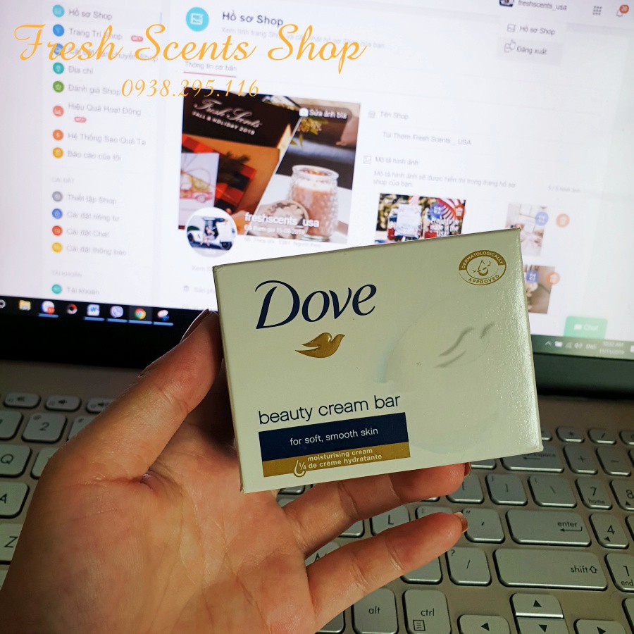 Xà bông cục Dove chính hãng 100g | BigBuy360 - bigbuy360.vn