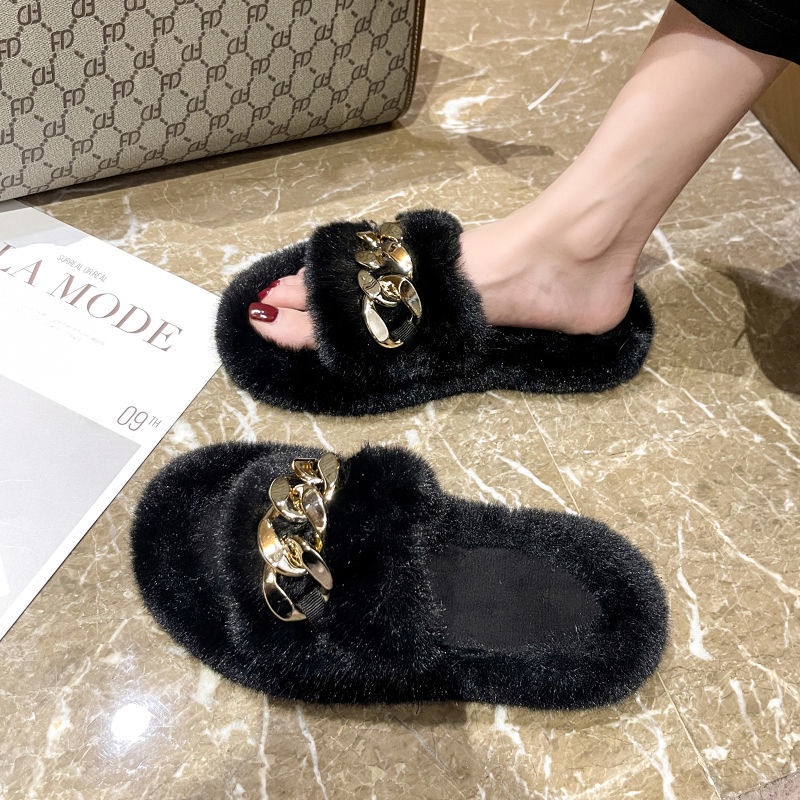 Dép Bông Đi Trong Nhà Chống Trượt Dễ Thương Cho Nữ
