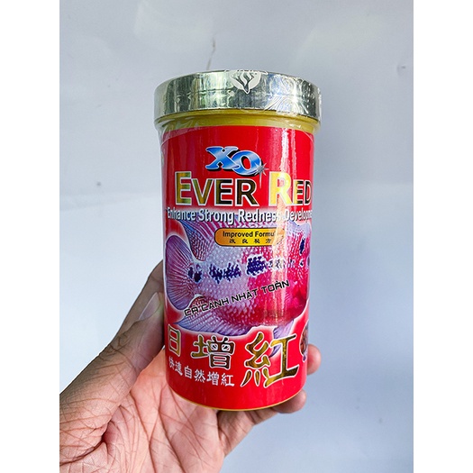 THỨC ĂN CHUYÊN HỖ TRỢ CÁ LA HÁN EVER RED XO OCEAN FREE 52% PROTEIN 120G