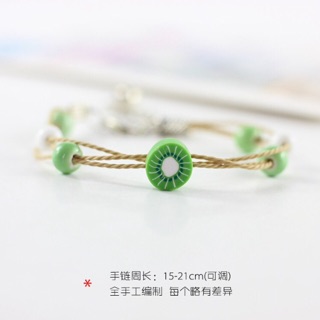🍀Vòng tay gốm trái cây
