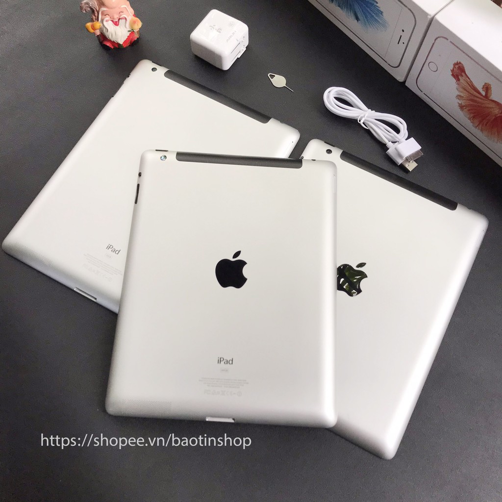MÁY TÍNH BẢNG IPAD 3 RENTINA WIFI 3G 16/32/64GB ZIN ĐẸP CHẤT | BigBuy360 - bigbuy360.vn