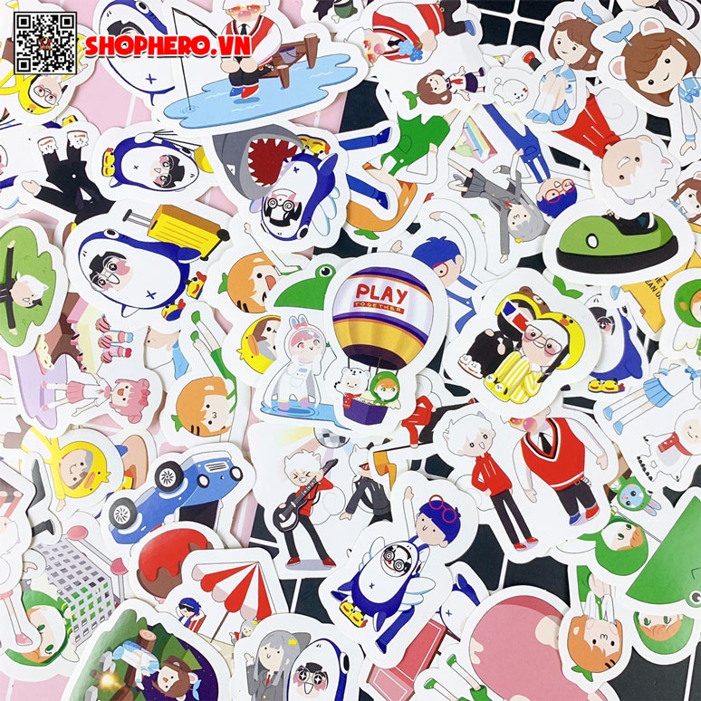 Sticker Play Together nhân vật Hero Team