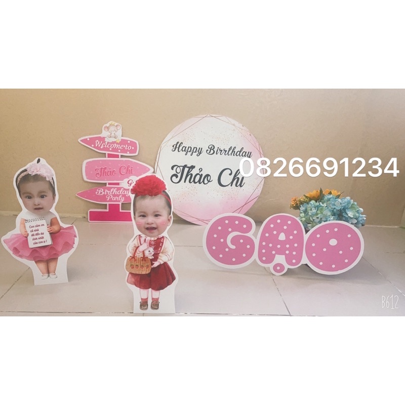 Tên để bàn cho bé ( giá 1 chữ cái )