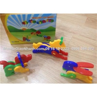 Bộ xếp hình 3D hinh thu cao cấp an toàn 