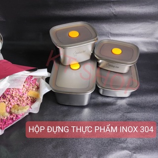 Hộp đựng thực phẩm inox 304