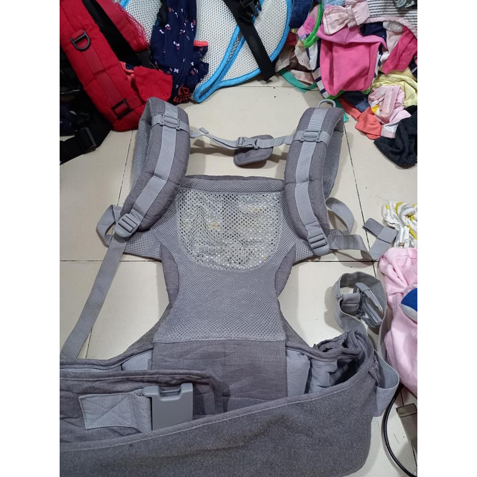 Địu ngồi bebe ttirang xám cho bé ms17