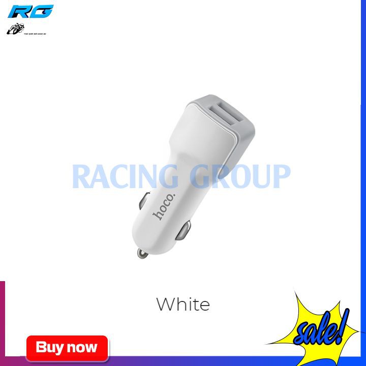 Sạc Xe Hơi Hoco Z23 2 Cổng USB 2.4A - Bảo Hành Chính Hãng 12 Tháng