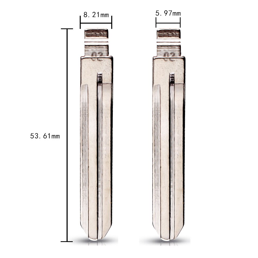 (Bán Chạy) 020) 020# Lật Chìa Khóa Dạng Lưỡi Dao Cho Xe Toyota Fortuner Innova Hiace Hilux Avanza Yaris Vios Rav4