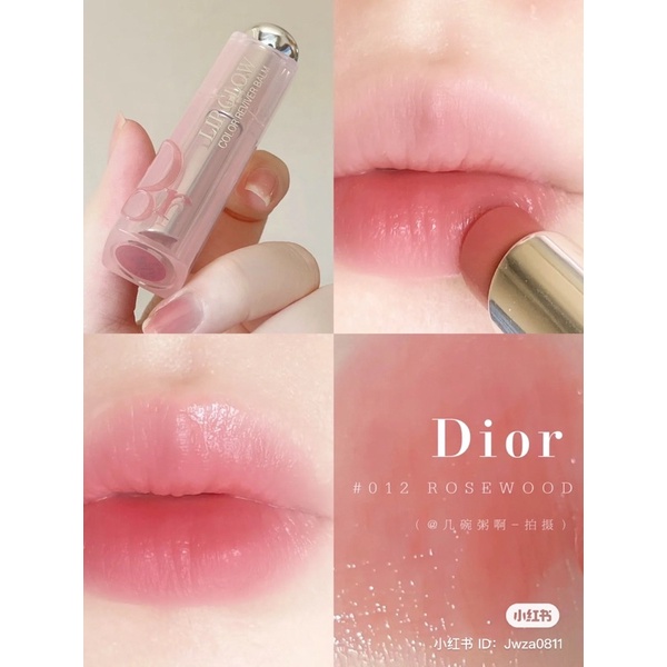 Son dưỡng DIOR Addict Lip Glow Khắc Tên mẫu mới 2021, Son Dưỡng Môi Có Màu Tặng Kèm Combo Túi Hộp Dior