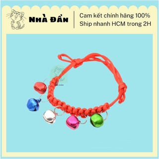 Vòng cổ nhiều chuông (đỏ)