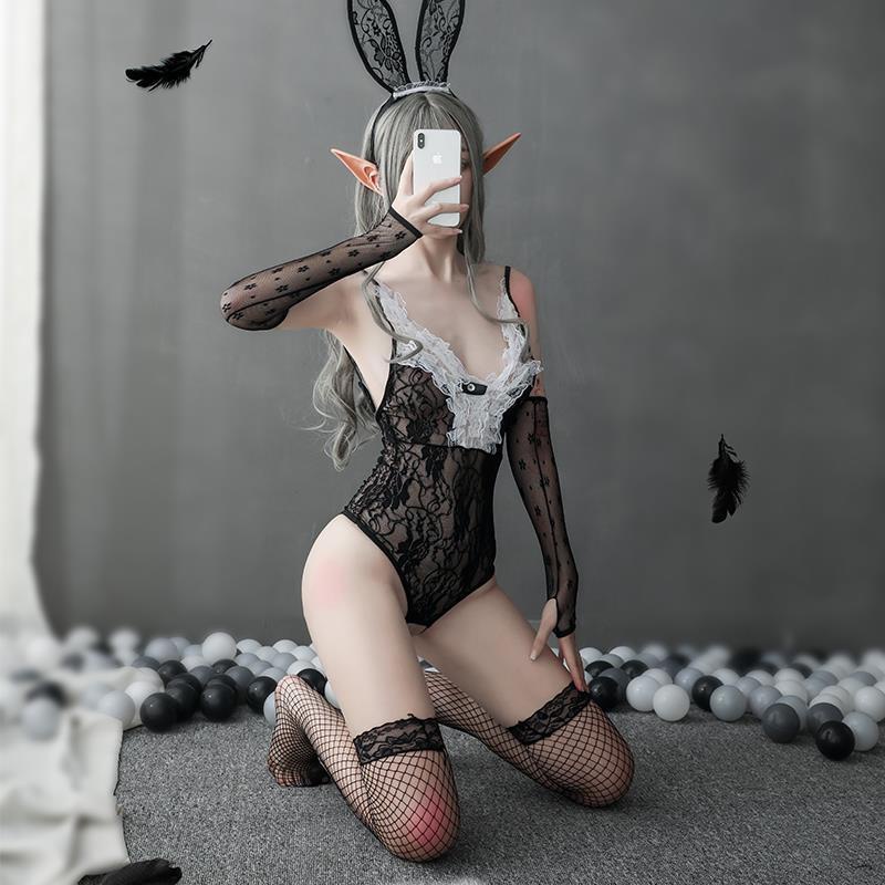 Tại Chỗ Đồ Lót Sexy Ren Bunny Kích Thước Lớn Sexy Đồ Lót Nữ Xiêm Hoàng Hậu Câu Lạc Bộ Sân Khấu Khách Sạn Thỏ Hỗ Trợ Bán Buôn