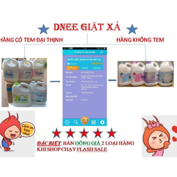 COMBO 2 can DNEE GIẶT XẢ