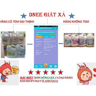 COMBO 2 can DNEE GIẶT (giặt xả 2 in 1) 2 can docilee 3000ml / can