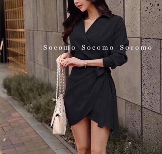Đầm cột eo