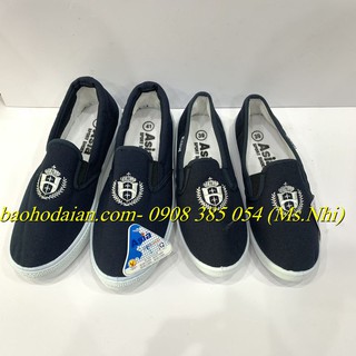 Giày vải Asia nam màu xanh đen