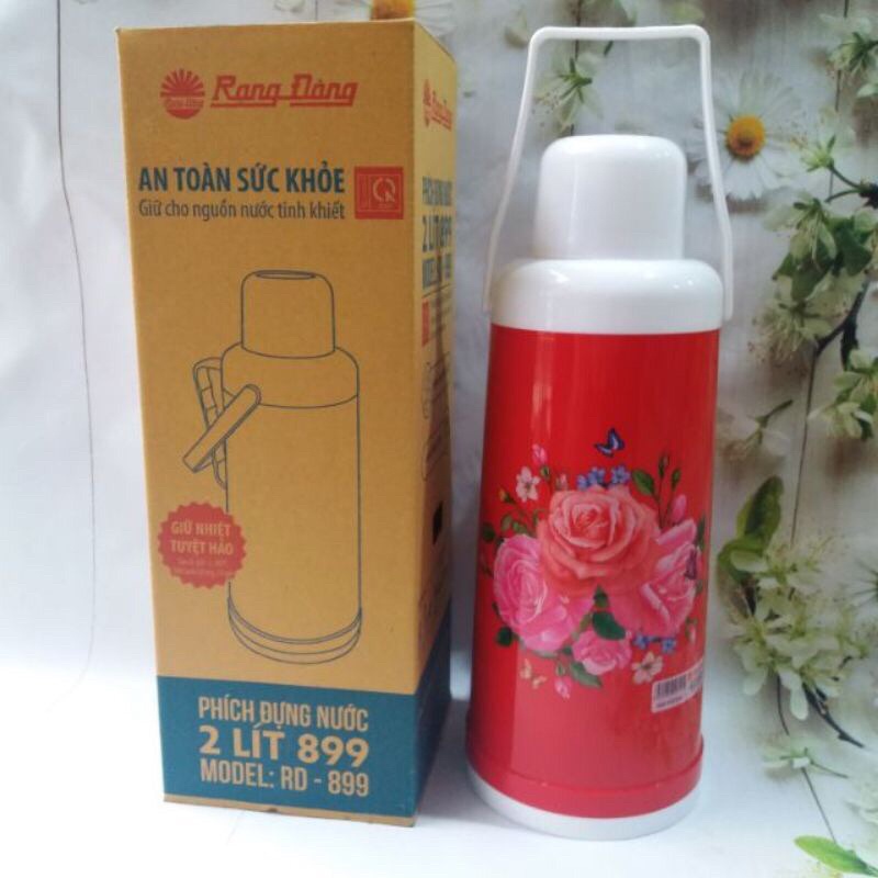 PHÍCH NƯỚC GIỮ NHIỆT RẠNG ĐÔNG 2L chính hãng