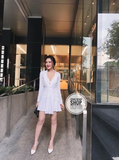 ĐẦM CỔ VEST - BRA REN