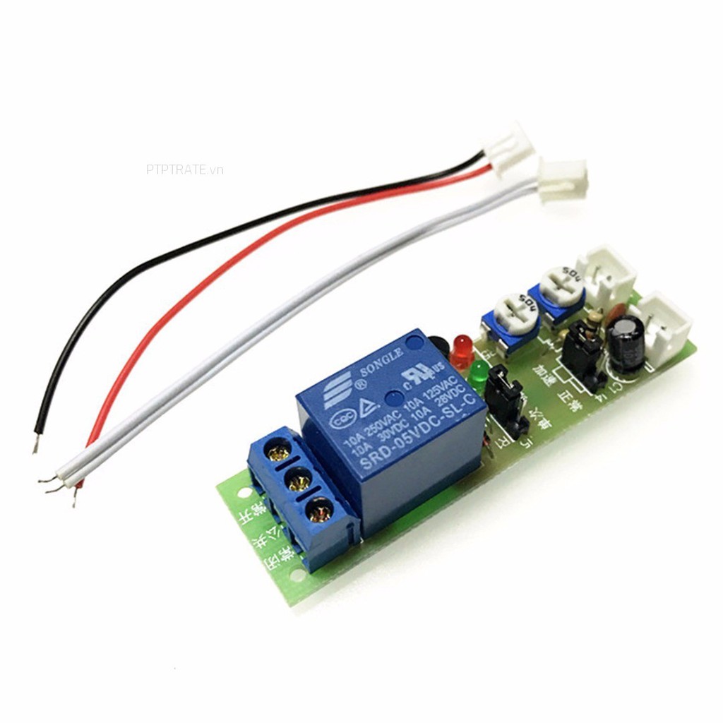 PTPTRATE ★1pc New DC 5V/12V/24V Infinite Cycle Delay Timing Timer Relay ON OFF Loop Module