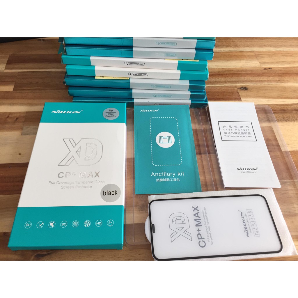 [ip X/ Xs/ Ip 11Pro]Cường lực full màn hình cao cấp Nillkin CP; XD; 3D